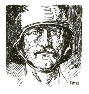 Otto Albrecht: Soldat im ersten Weltkrieg (Otto Albrecht)